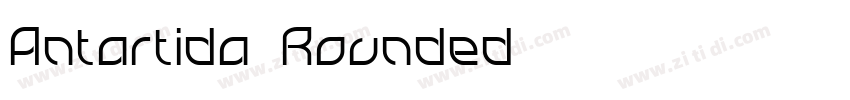 Antartida Rounded字体转换